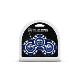 Edmonton Oilers Golf 3 Pack Golf Chip 14088   