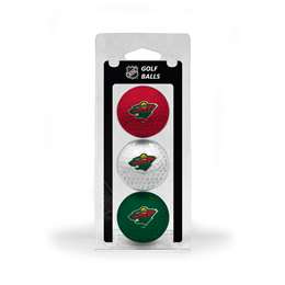 Minnesota Wild Golf 3 Ball Pack 14305   