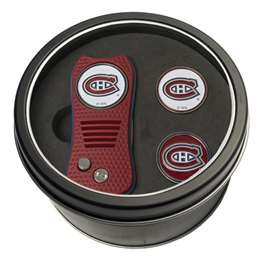 Montreal Canadiens Golf Tin Set - Switchblade, 2 Markers 14459   