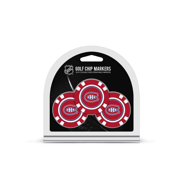Montreal Canadiens Golf 3 Pack Golf Chip 14488   