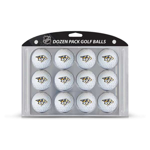 Nashville Predators Golf Dozen Ball Pack 14503   