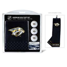 Nashville Predators Golf Embroidered Towel Gift Set 14520   