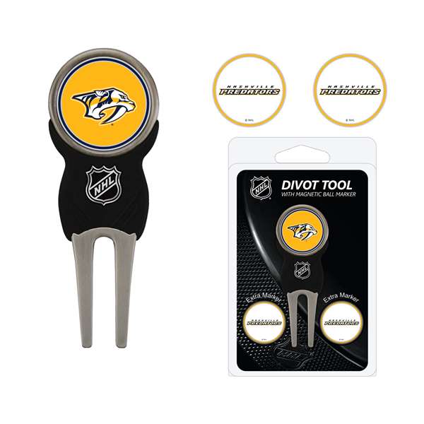 Nashville Predators Golf Signature Divot Tool Pack  14545   