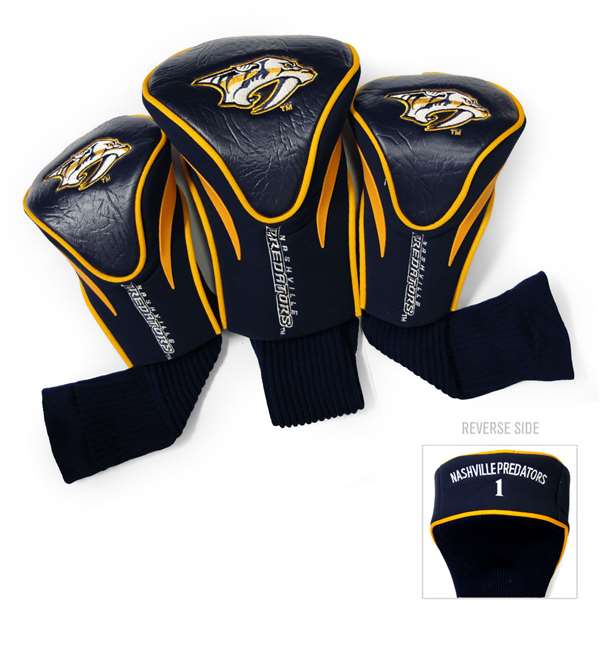 Nashville Predators Golf 3 Pack Contour Headcover 14594   