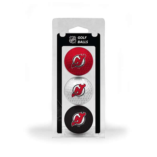 New Jersry Devils Golf 3 Ball Pack 14605   