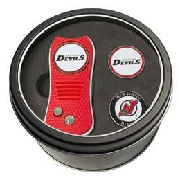 New Jersry Devils Golf Tin Set - Switchblade