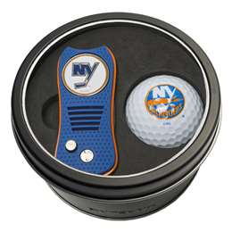 New York Islanders Golf Tin Set - Switchblade, Golf Ball   