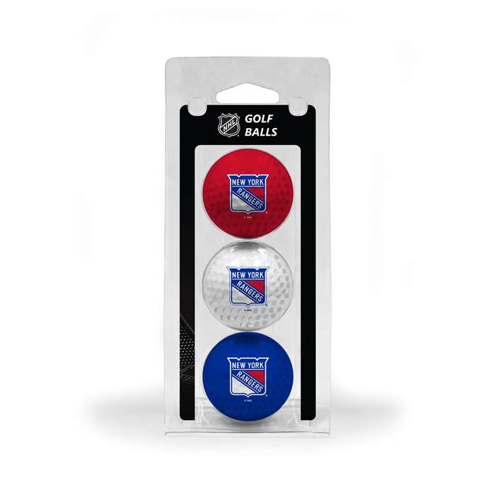 New York Rangers Golf 3 Ball Pack 14805   
