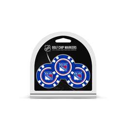 New York Rangers Golf 3 Pack Golf Chip 14888   