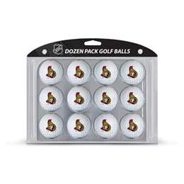 Ottawa Senators Golf Dozen Ball Pack 14903   