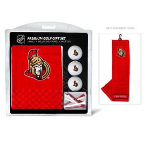 Ottawa Senators Golf Embroidered Towel Gift Set 14920