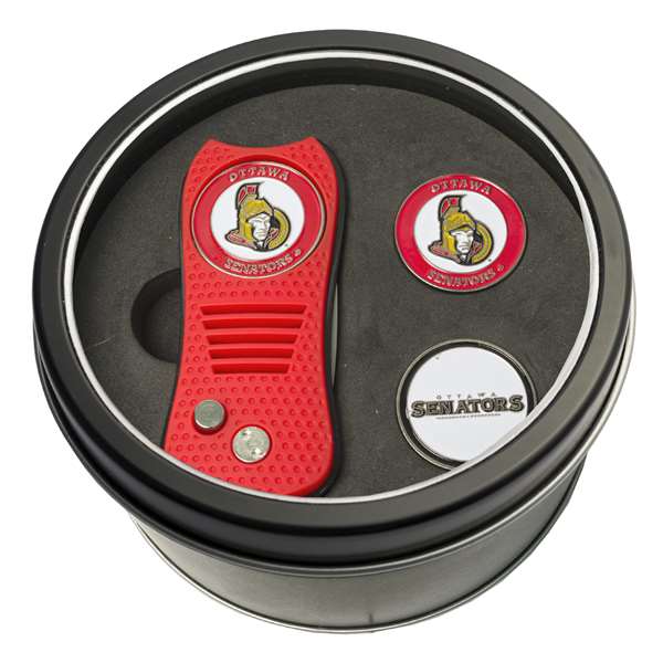 Ottawa Senators Golf Tin Set - Switchblade, 2 Markers 14959   