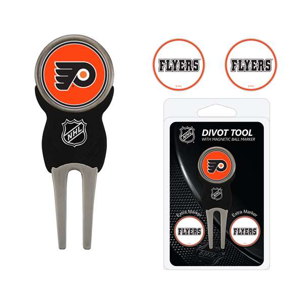 Philadelphia Flyers Golf Signature Divot Tool Pack  15045