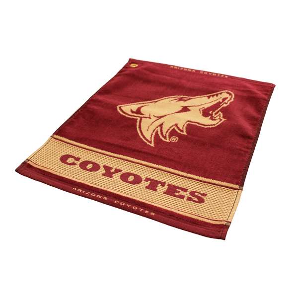 Arizona Coyotes  Jacquard Woven Golf Towel