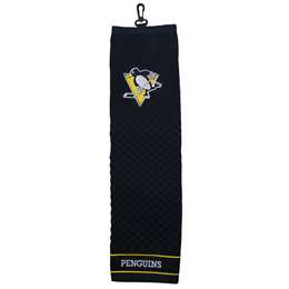 Pittsburgh Penguins Golf Embroidered Towel 15210   