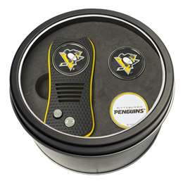 Pittsburgh Penguins Golf Tin Set - Switchblade, 2 Markers 15259   