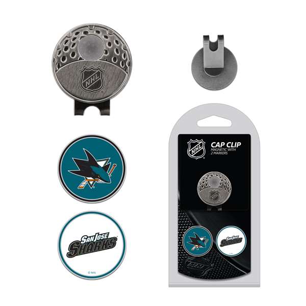 San Jose Sharks Golf Cap Clip Pack 15347