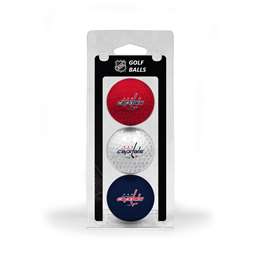 Washington Capitals Golf 3 Ball Pack 15805   