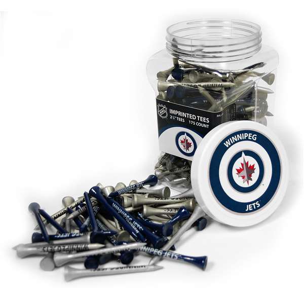 Winnipeg Jets Golf 175 Tee Jar 15951   