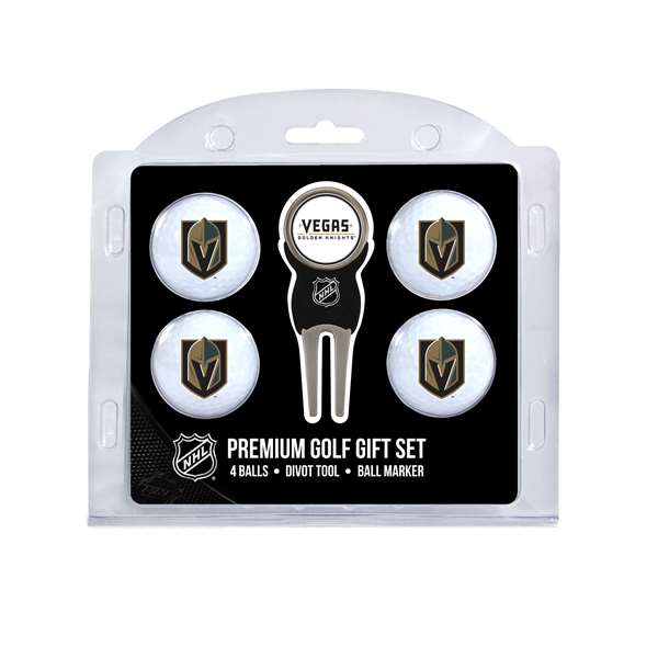 Las Vegas Golden Knights Golf 4 Ball Gift Set 16006   