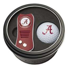 Alabama Crimson Tide Golf Tin Set - Switchblade, Golf Ball   