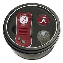 Alabama Crimson Tide Golf Tin Set - Switchblade, Cap Clip, Marker 20157   