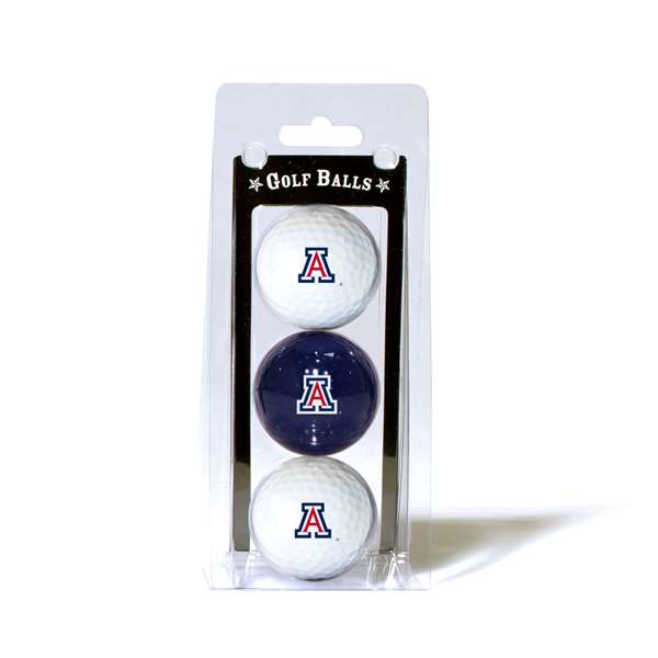 Arizona Wildcats Golf 3 Ball Pack 20205