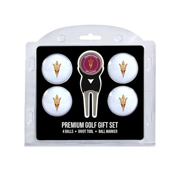 Arizona State University Sun Devils Golf 4 Ball Gift Set 20306   