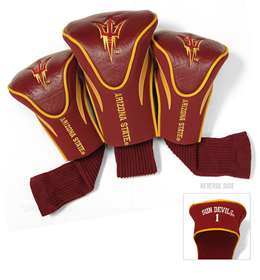 Arizona State University Sun Devils Golf 3 Pack Contour Headcover 20394   