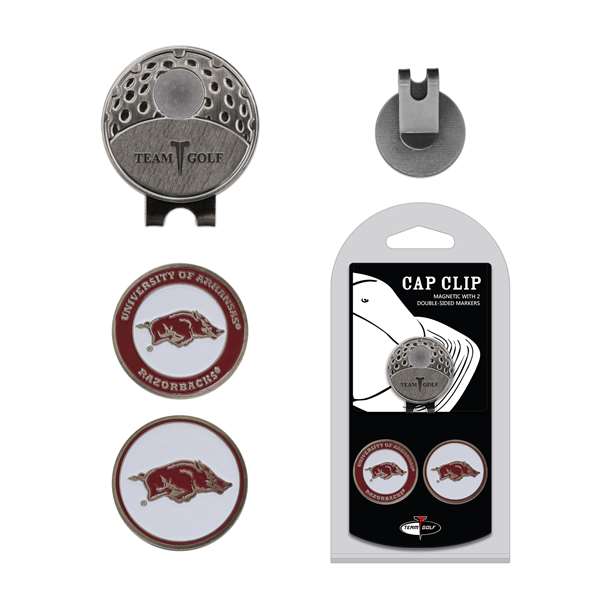 Arkansas Razorbacks Golf Cap Clip Pack 20447