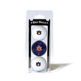 Auburn University Tigers Golf 3 Ball Pack 20505   