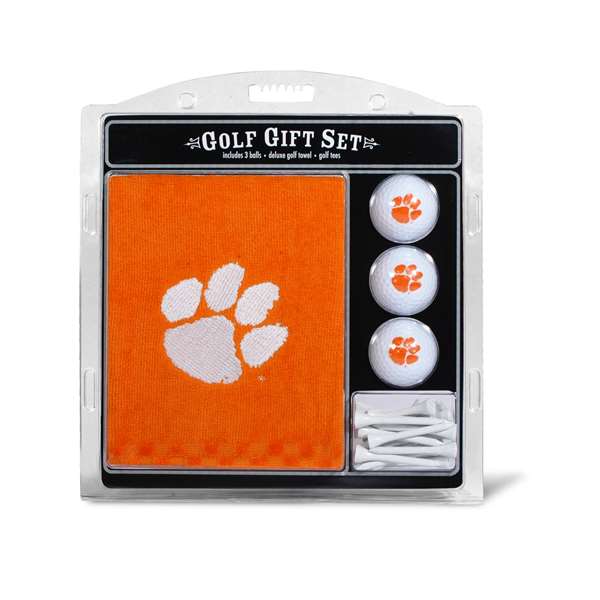 Clemson University Tigers Golf Embroidered Towel Gift Set 20620