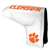 Clemson Tigers Tour Blade Putter Cover (White) - Printed