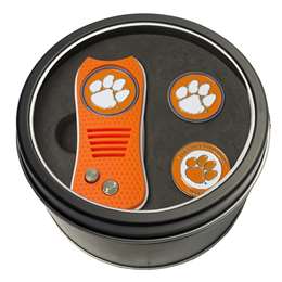 Clemson University Tigers Golf Tin Set - Switchblade