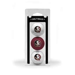 Florida State University Seminoles Golf 3 Ball Pack 21005   