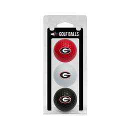 Georgia Bulldogs Golf 3 Ball Pack 21105