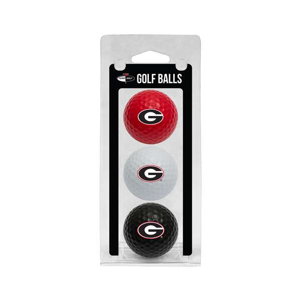 Georgia Bulldogs Golf 3 Ball Pack 21105   