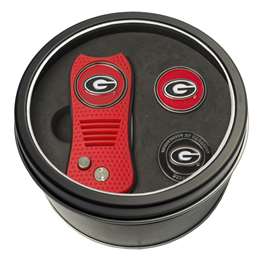 Georgia Bulldogs Golf Tin Set - Switchblade