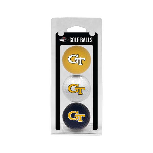 Georgia Tech Yellow Jackets Golf 3 Ball Pack 21205