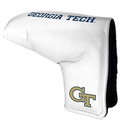 Georgia Tech Yellow Jackets Tour Blade Putter Cover (White) - Printed 