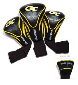 Georgia Tech Yellow Jackets Golf 3 Pack Contour Headcover 21294   