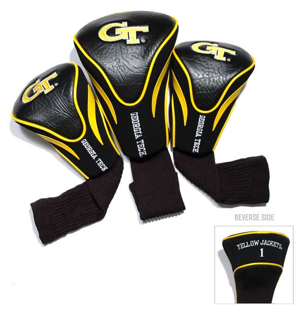 Georgia Tech Yellow Jackets Golf 3 Pack Contour Headcover 21294