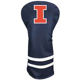 Illinois Fighting Illini Vintage Driver Headcover (ColoR) - Printed