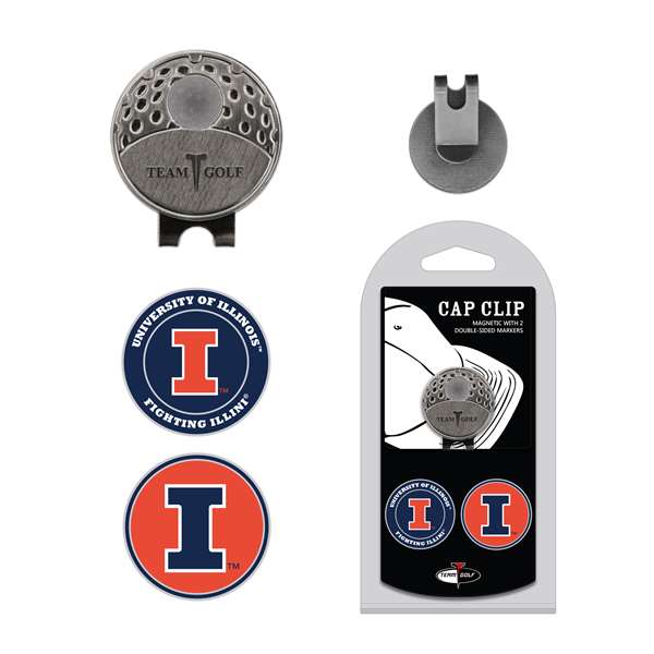 Illinois Fighting Illini Golf Cap Clip Pack 21347