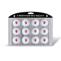 Indiana University Hoosiers Golf Dozen Ball Pack 21403   