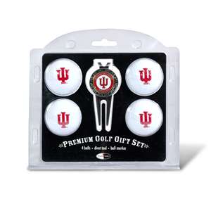 Indiana University Hoosiers Golf 4 Ball Gift Set 21406   