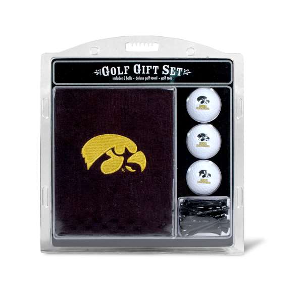 Iowa Hawkeyes Golf Embroidered Towel Gift Set 21520