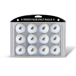 Kansas Jayhawks Golf Dozen Ball Pack 21703