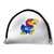 Kansas Jayhawks Putter Cover - Mallet (White) - Printed Royal