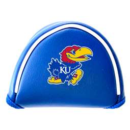 Kansas Jayhawks Putter Cover - Mallet (Colored) - Printed